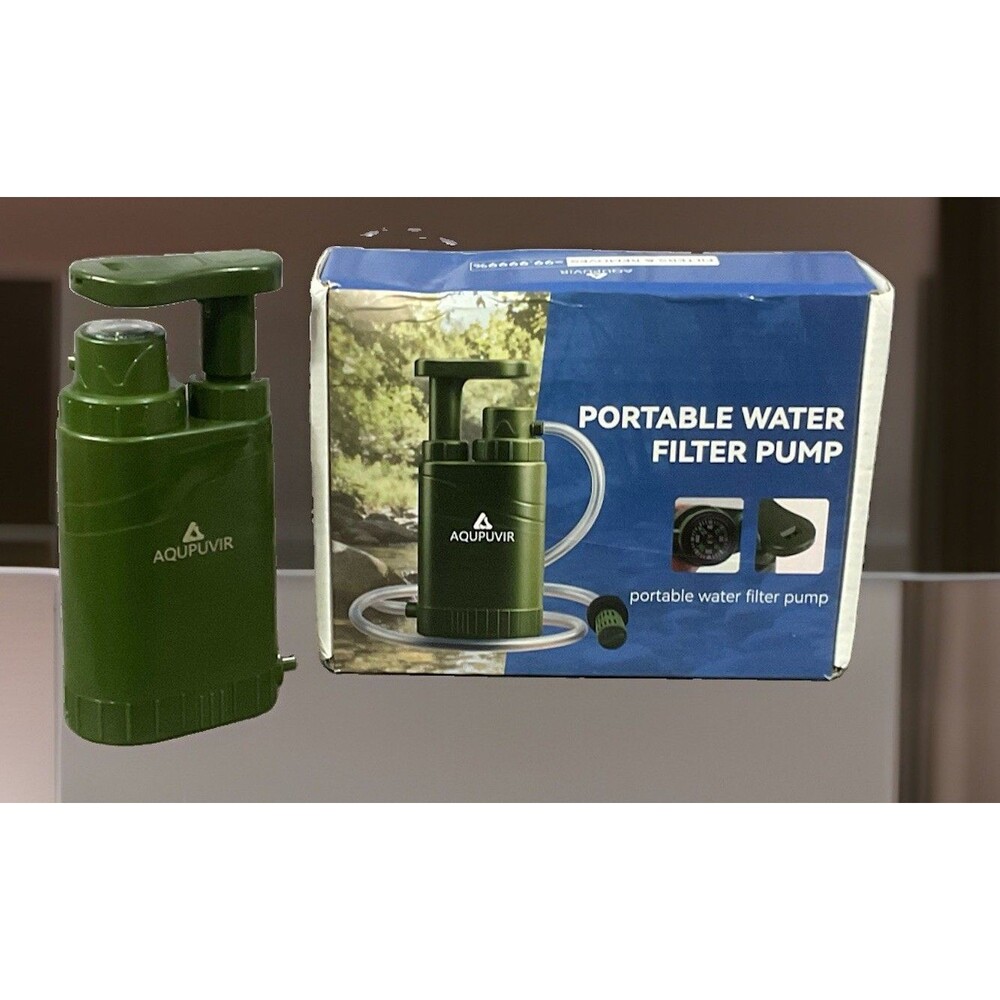 Aqupuvir Portable Water Filter Pump